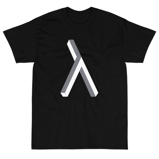 Impossible Lambda Tee (Black)