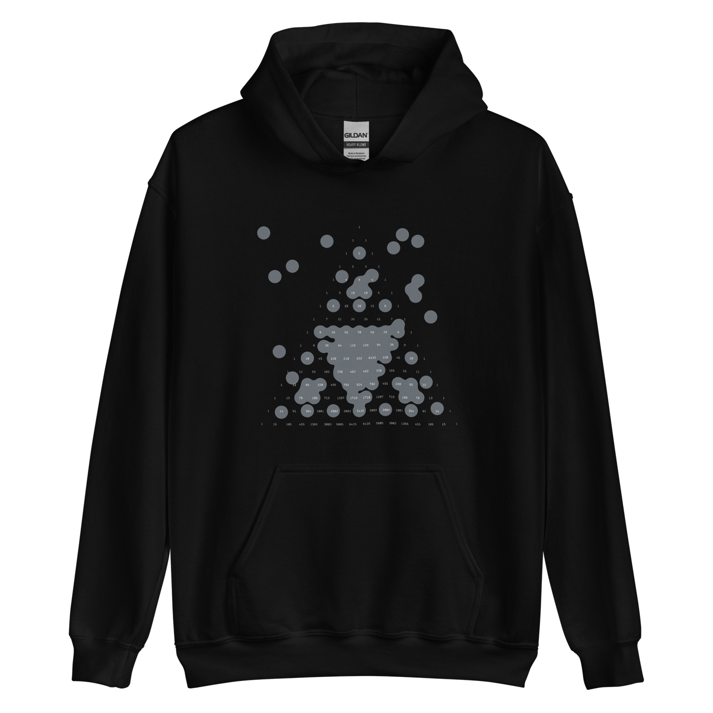 Pascal Triangle Hoodie (Black)