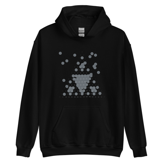 Pascal Triangle Hoodie (Black)